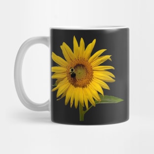 Sunflower with Bee Mug